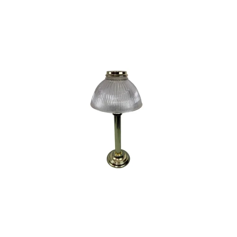 PartyLite Spring Loaded Brass Tone Gaslight Utility Candle Lamp